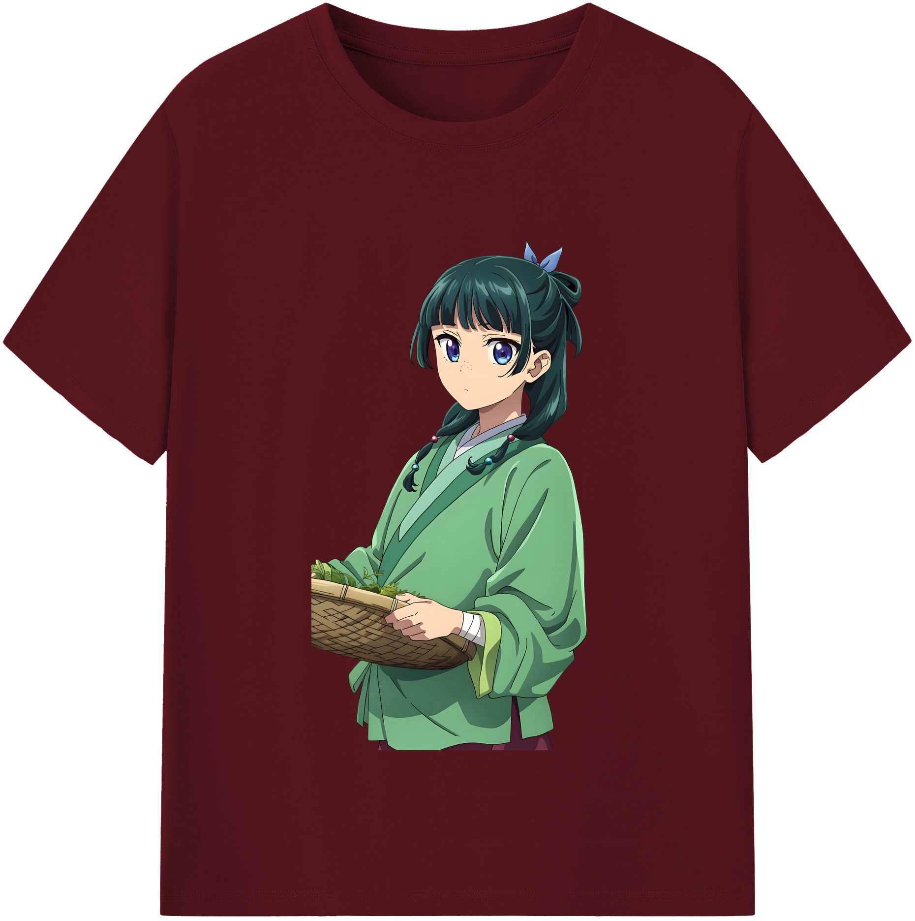 （画像用） 薬屋のひとりごと The Apothecary Diaries 綿100％半袖Tシャツ（フロントプリント）